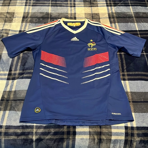 adidas Other - France 🇫🇷 National Team 2010 FIFA World Cup Home Adidas Jersey